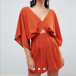ASOS Romper with Kimono Sleeves